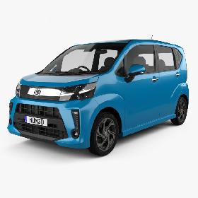 3D Daihatsu Move Custom RS 2017 model